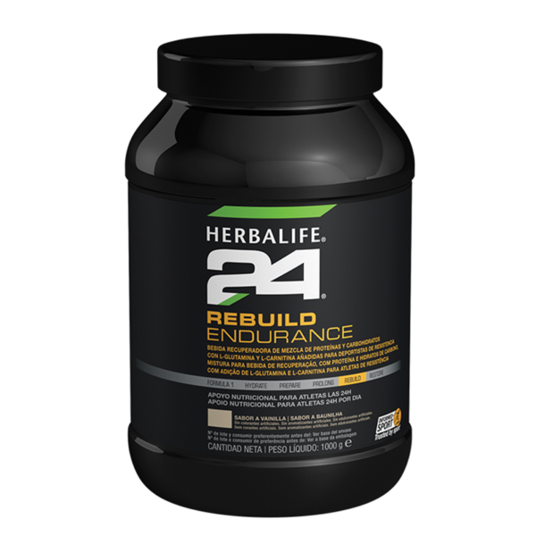 Rebuild Endurance Vainilla - 1000g, proteína h24 de herbalife, Herbalife Rebuild Endurance