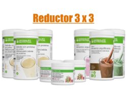 Pack Reductor 3x3 Herbalife, Chopa panza Herbalife, Vientre plano Herbalife